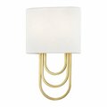 Mitzi 2 Light Wall Sconce H210102-AGB